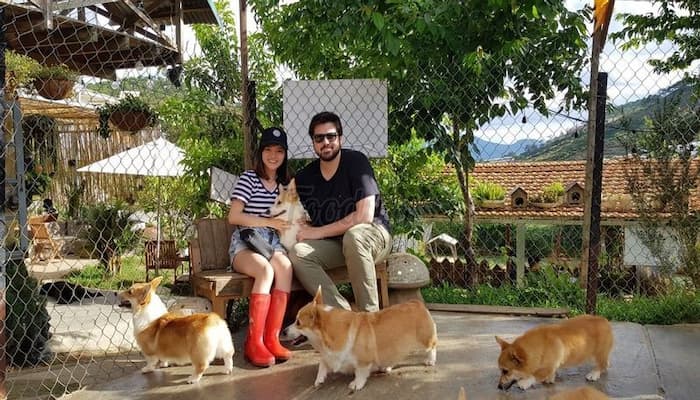 cà phê thú cưng black rock garder tại đà lạt